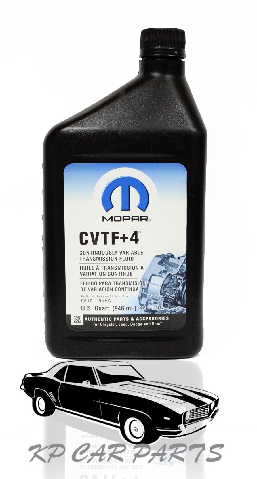 Amazon.com: Genuine Mopar Fluid 5191184AA CVTF+4 Transmission